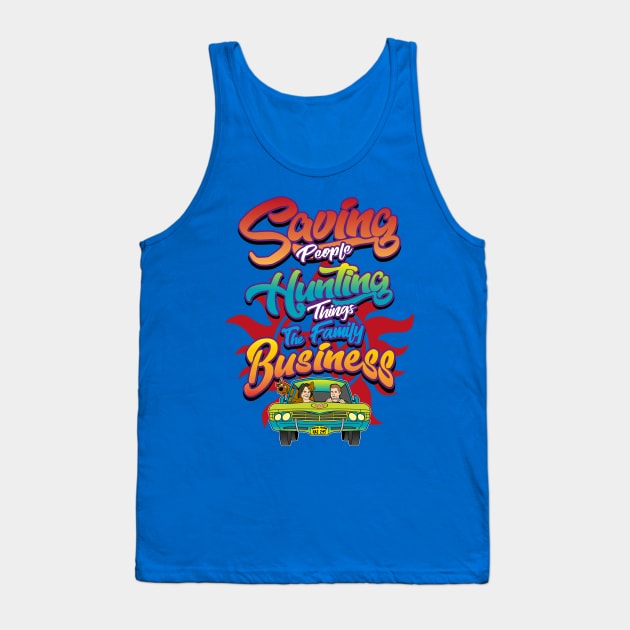 The Family Business Tank Top by HappyLlama